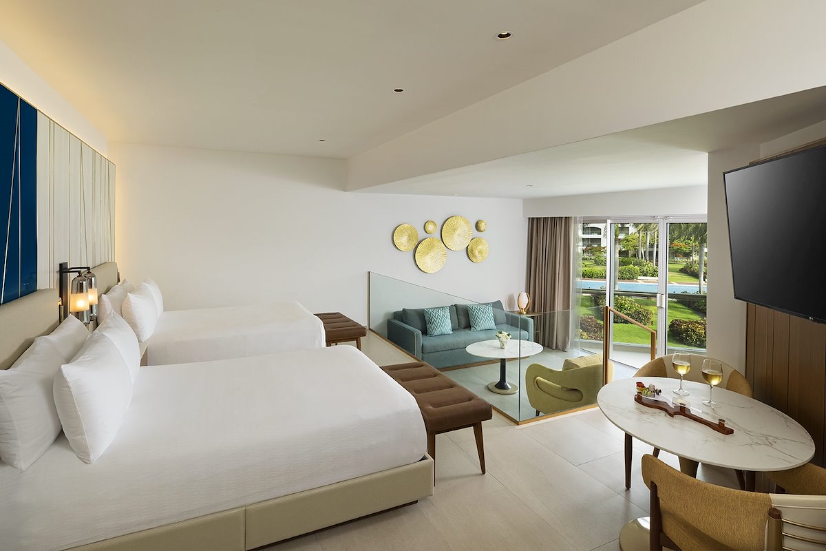Caribbean Diamond Suite double bed — Hard Rock Hotel & Casino Punta Cana