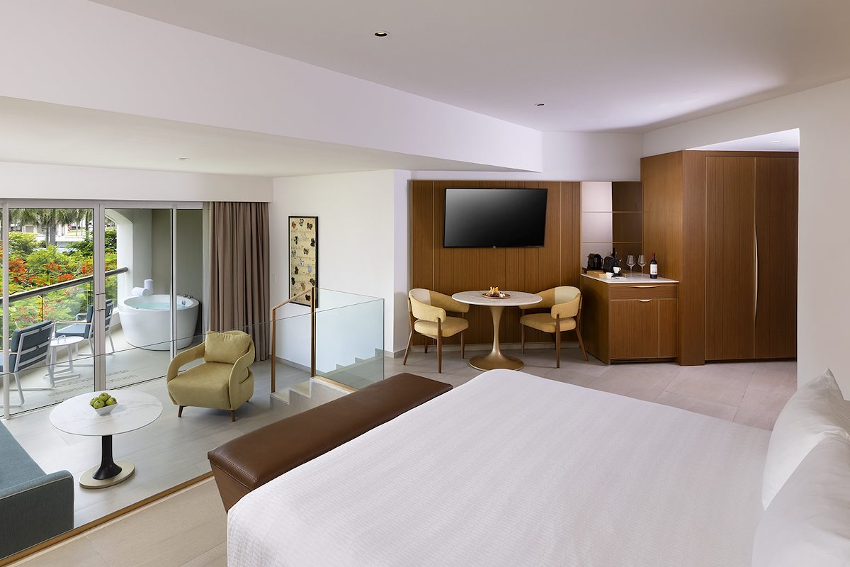 Caribbean Diamond Suite king bed — Hard Rock Hotel & Casino Punta Cana