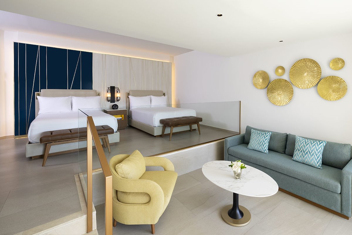 Caribbean Sand Suite double beds — Hard Rock Hotel & Casino Punta Cana