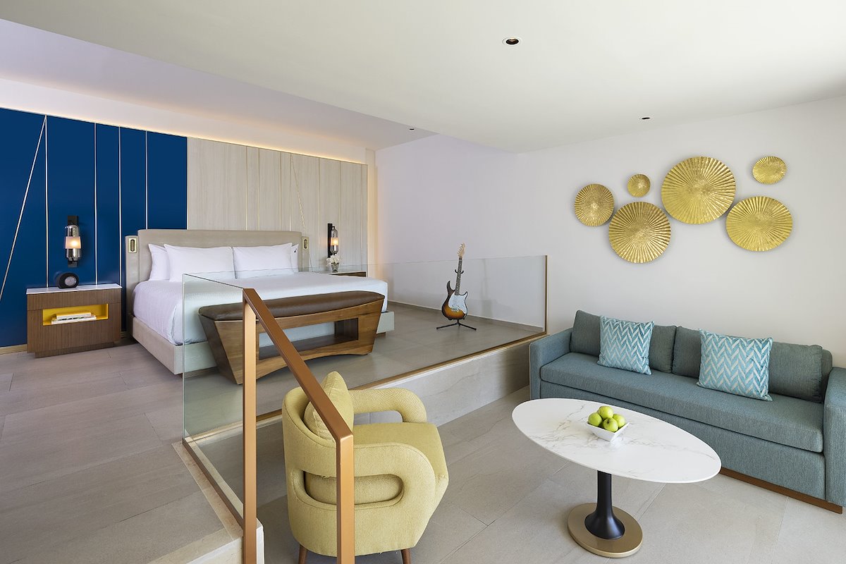 Caribbean Sand Suite king bed — Hard Rock Hotel & Casino Punta Cana