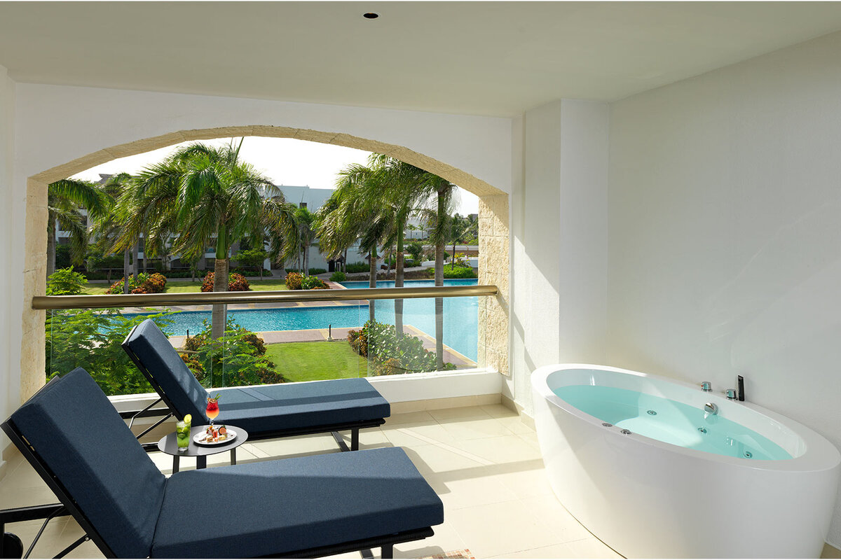 Islander Junior Suite balcony — Hard Rock Hotel & Casino Punta Cana