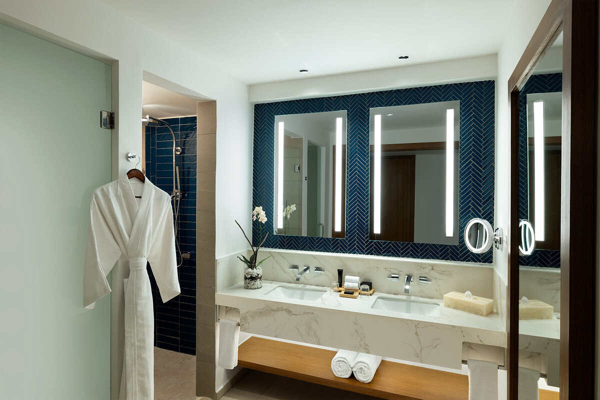 Islander Junior Suite bathroom — Hard Rock Hotel & Casino Punta Cana