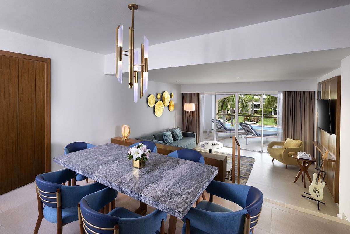 Rock Family Suite living room — Hard Rock Hotel & Casino Punta Cana