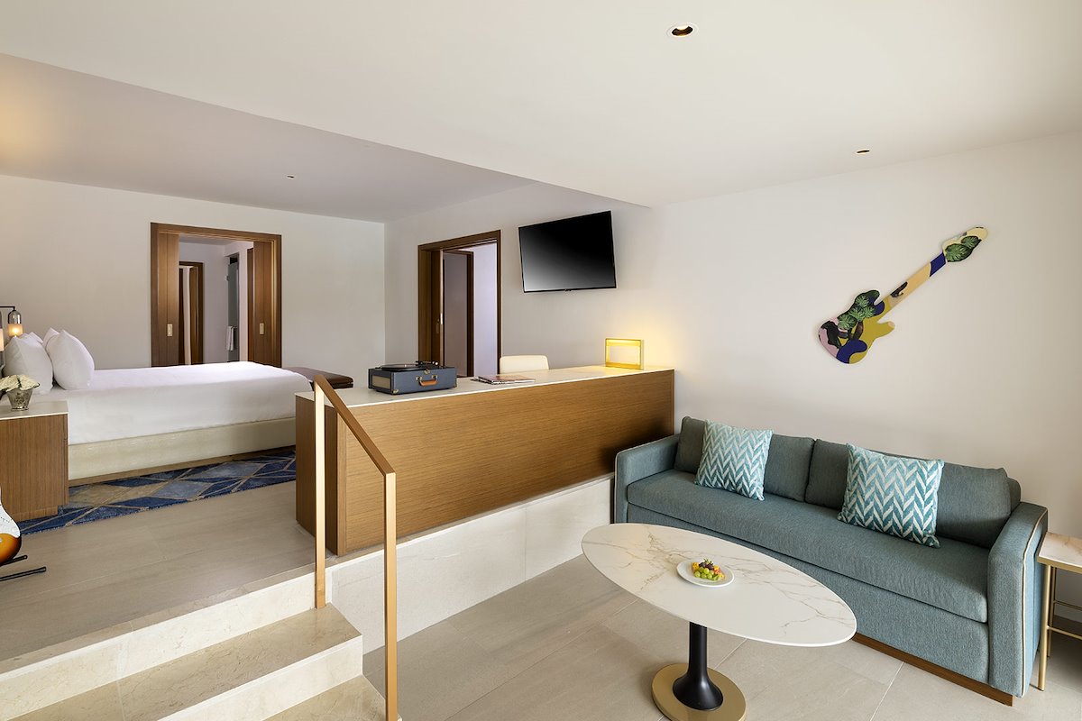 Rock Suite 1-bedroom sitting area — Hard Rock Hotel & Casino Punta Cana