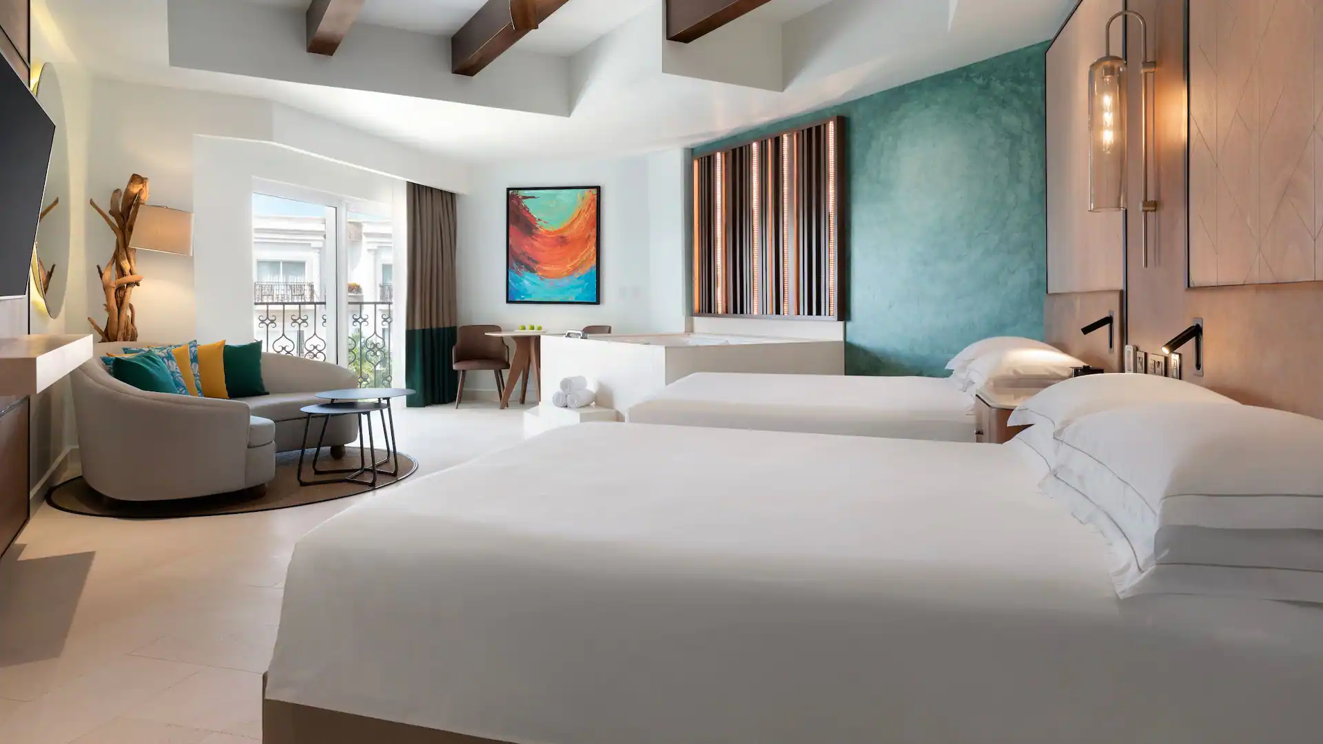 Junior Suite double beds