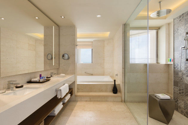 Presidential Suite bathroom — Hyatt Ziva Cancun