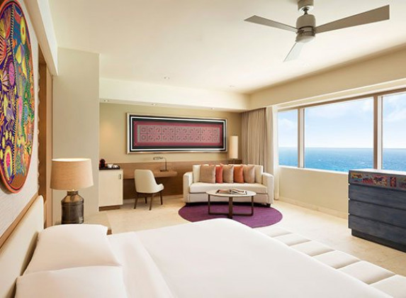 Presidential Suite king bed — Hyatt Ziva Cancun