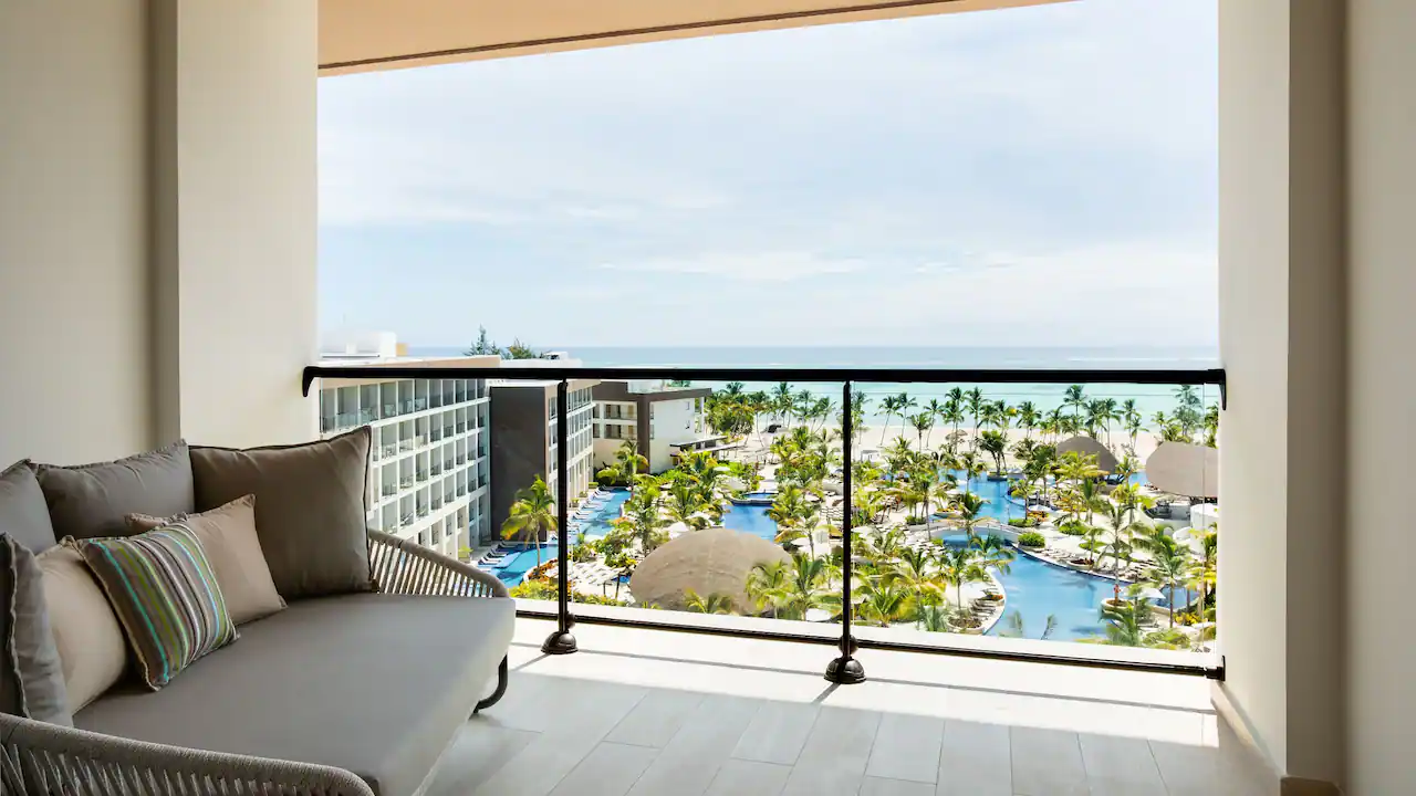 Ocean View Junior Suite Double Terrace View — Hyatt Ziva Cap Cana