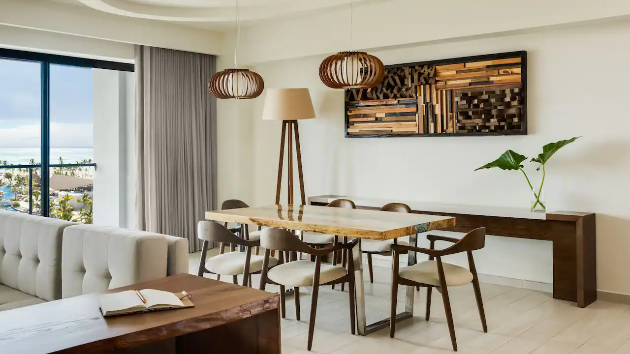 Presidential Suite Dining Area — Hyatt Ziva Cap Cana