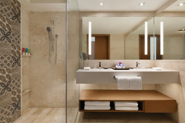 Ocean View bathroom — Hyatt Ziva Cancun