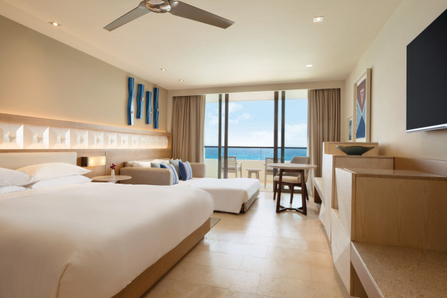Oceanfront room — Hyatt Ziva Cancun