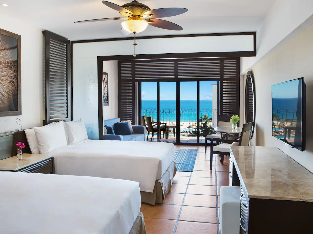 Ocean View Master Double Beds — Hyatt Ziva Los Cabos