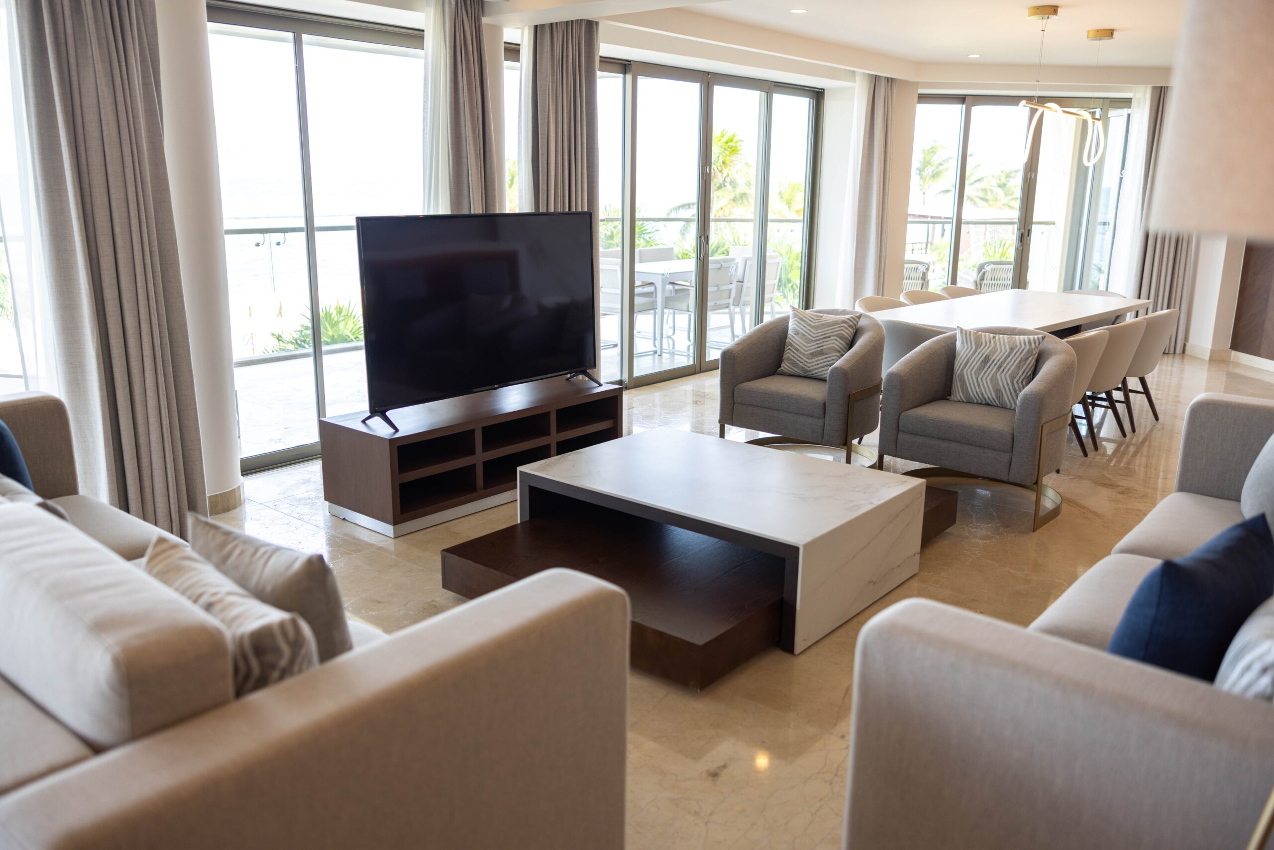 Chairman's Two Bedroom Suite living area