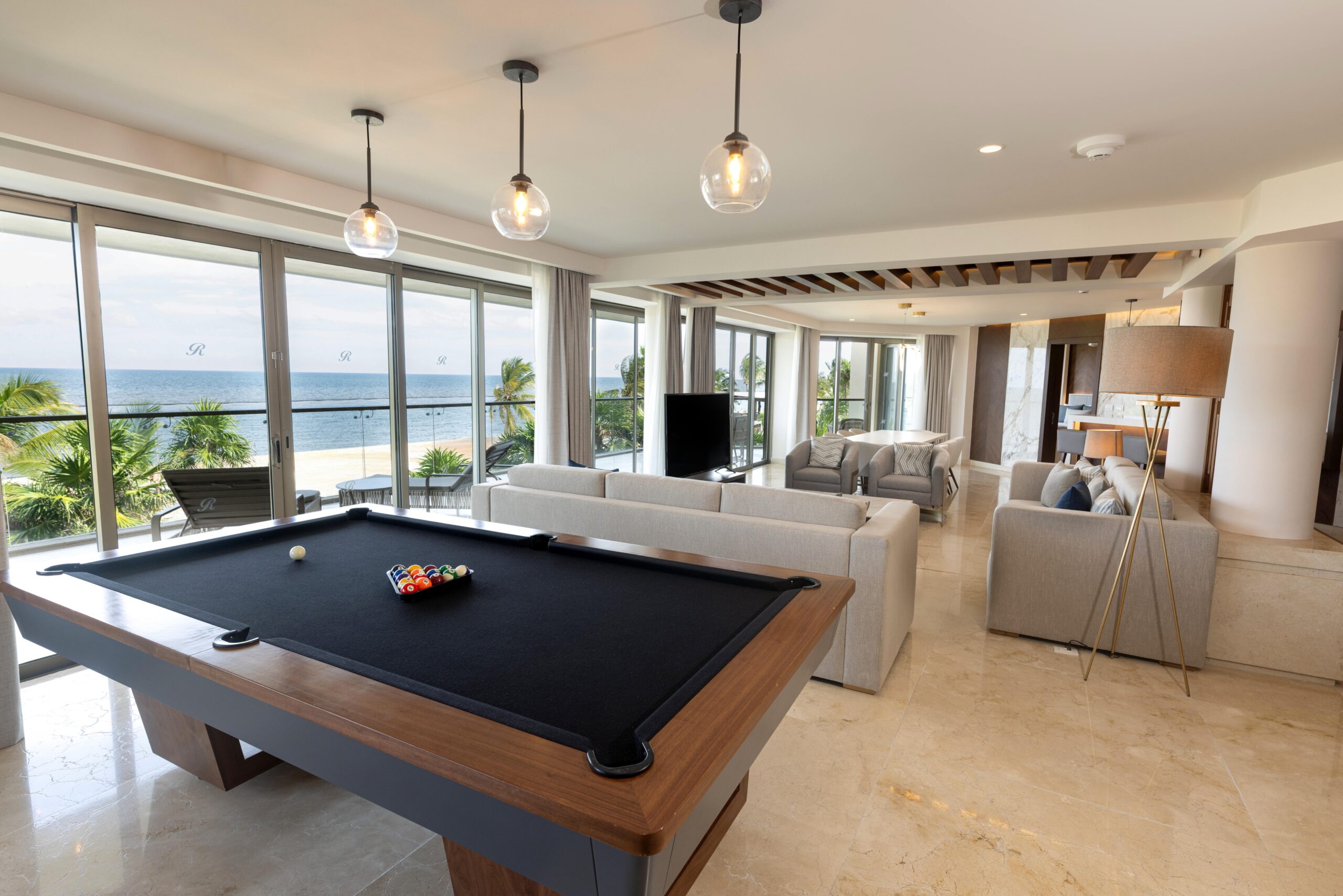 Chairman's Two Bedroom Suite pool table