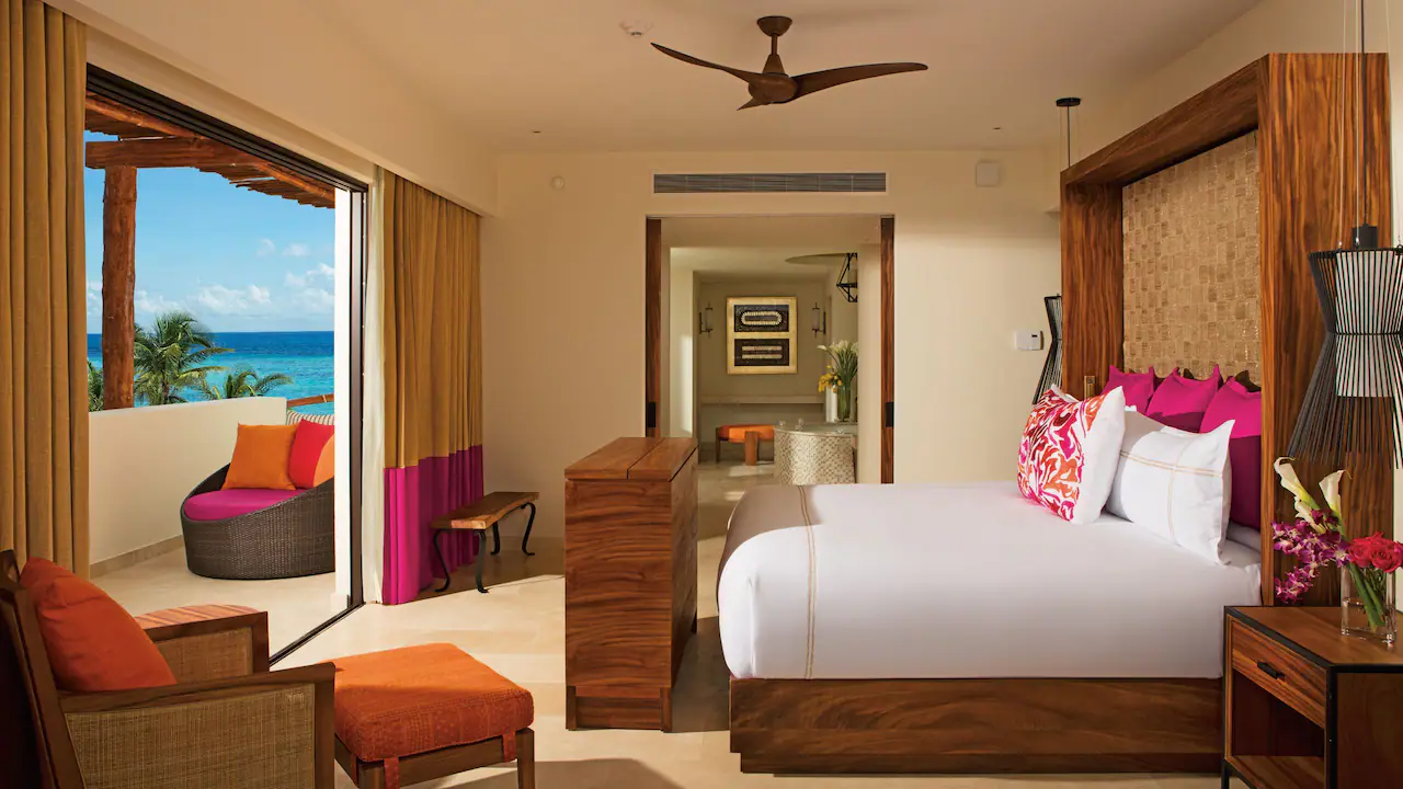 Presidential Suite Bedroom — Secrets Akumal