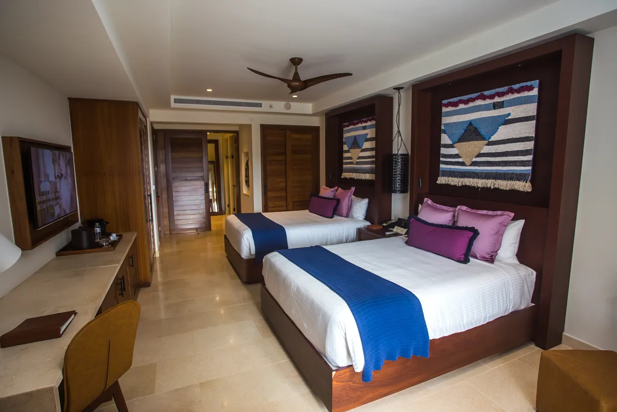 Junior Suite Swim Out Double Beds — Secrets Cap Cana