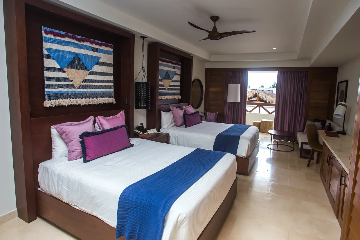 Junior Suite Tropical View Double Beds — Secrets Cap Cana