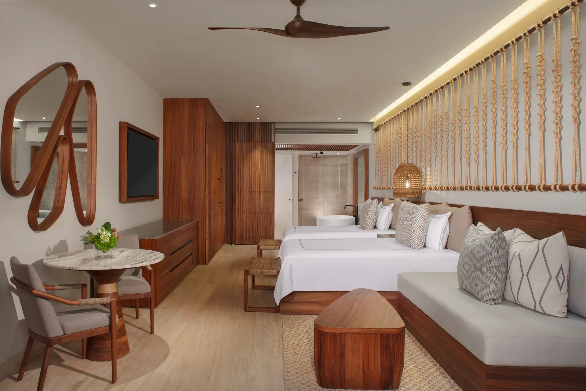 Junior Suite Ocean View Double Beds