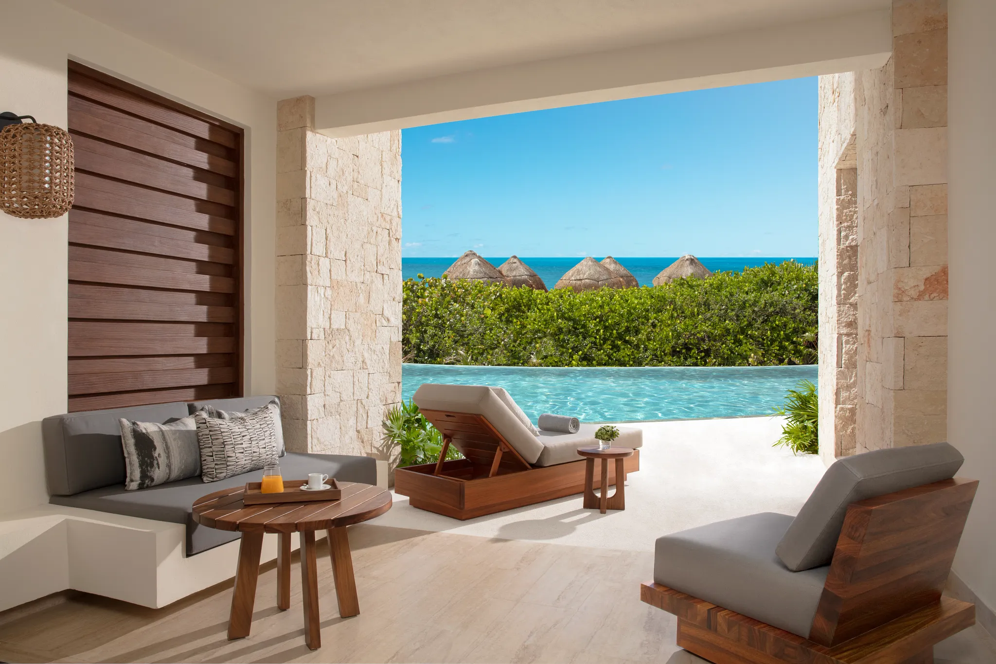 Preferred Club Junior Suite Swim Out Ocean Front Terrace