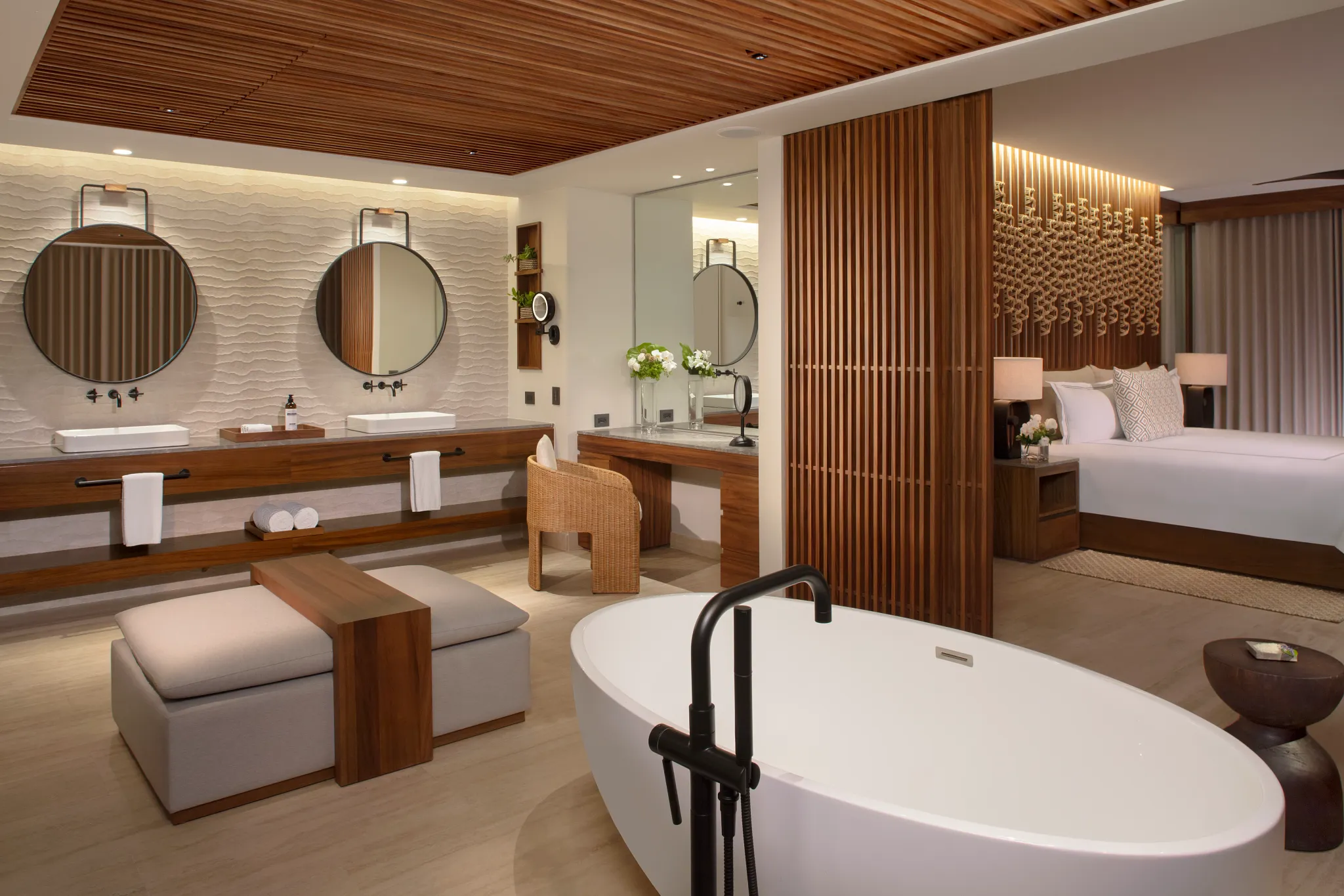 Presidential Suite Swim Out Ocean Front Bathroom Vanity