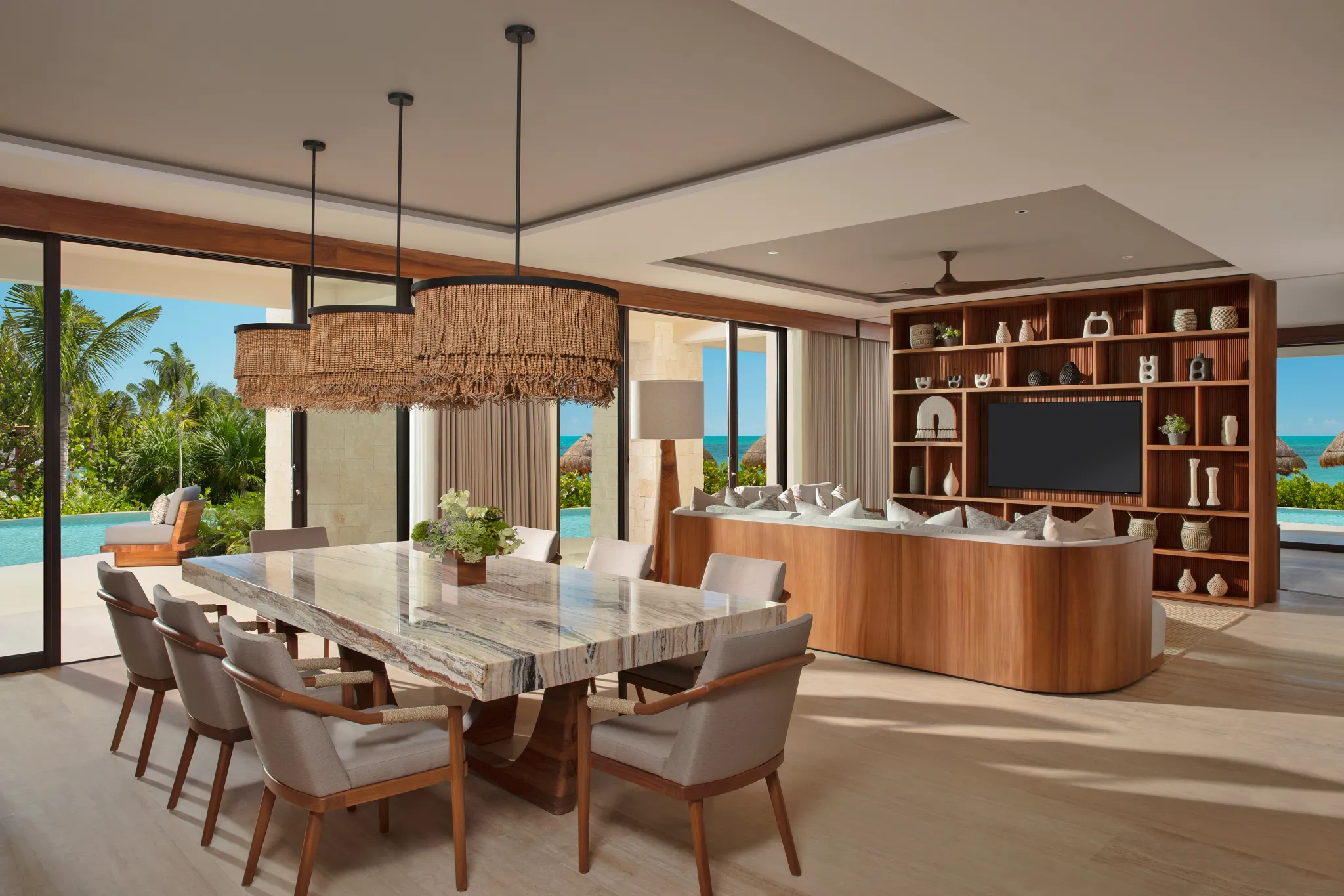 Presidential Suite Swim Out Ocean Front Living Area