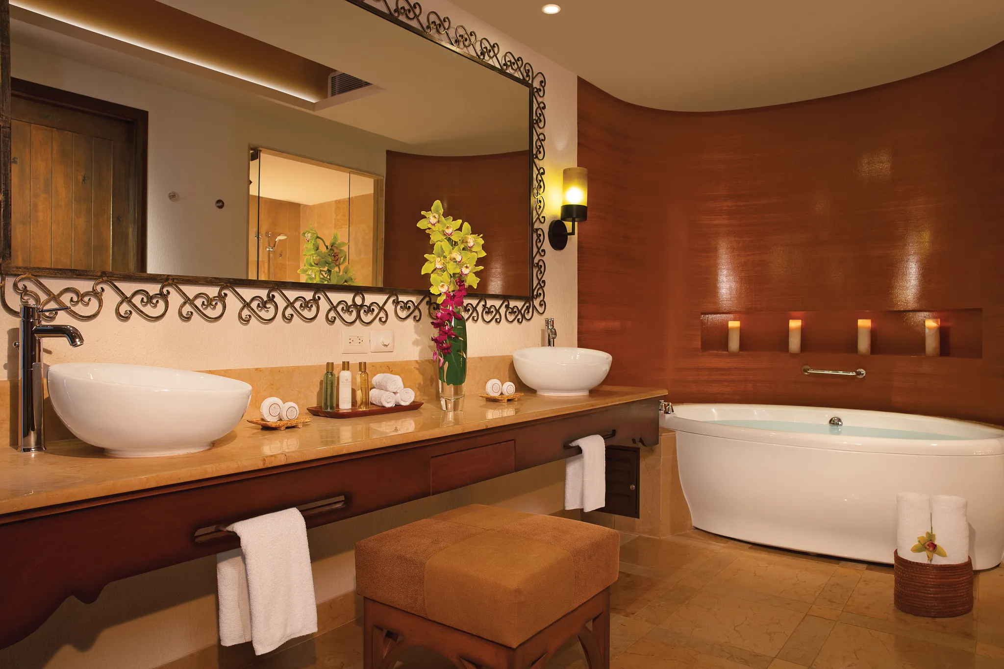 Master Suite Bathroom — Secrets Puerto Los Cabos