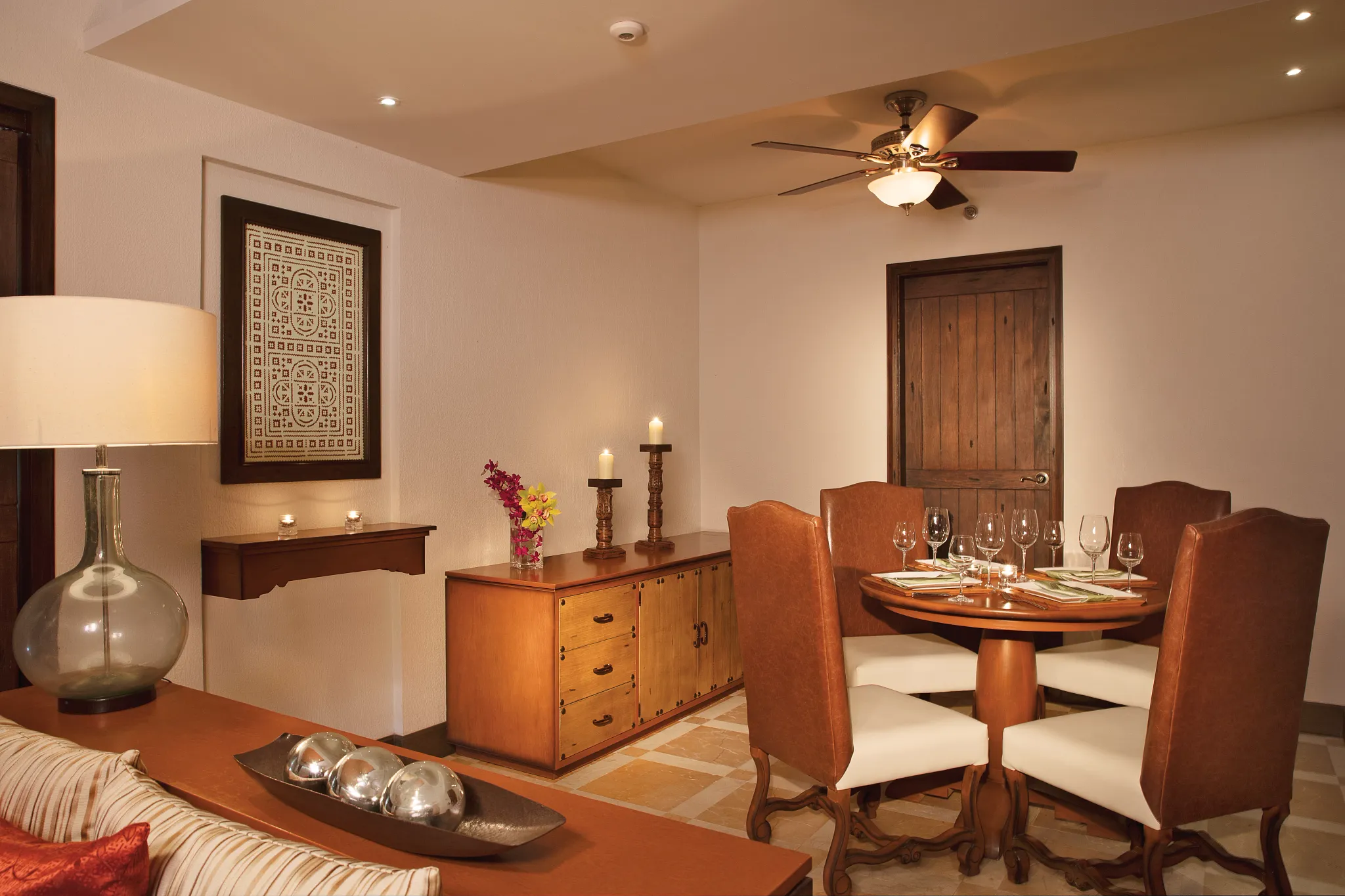 Master Suite Dining Area — Secrets Puerto Los Cabos