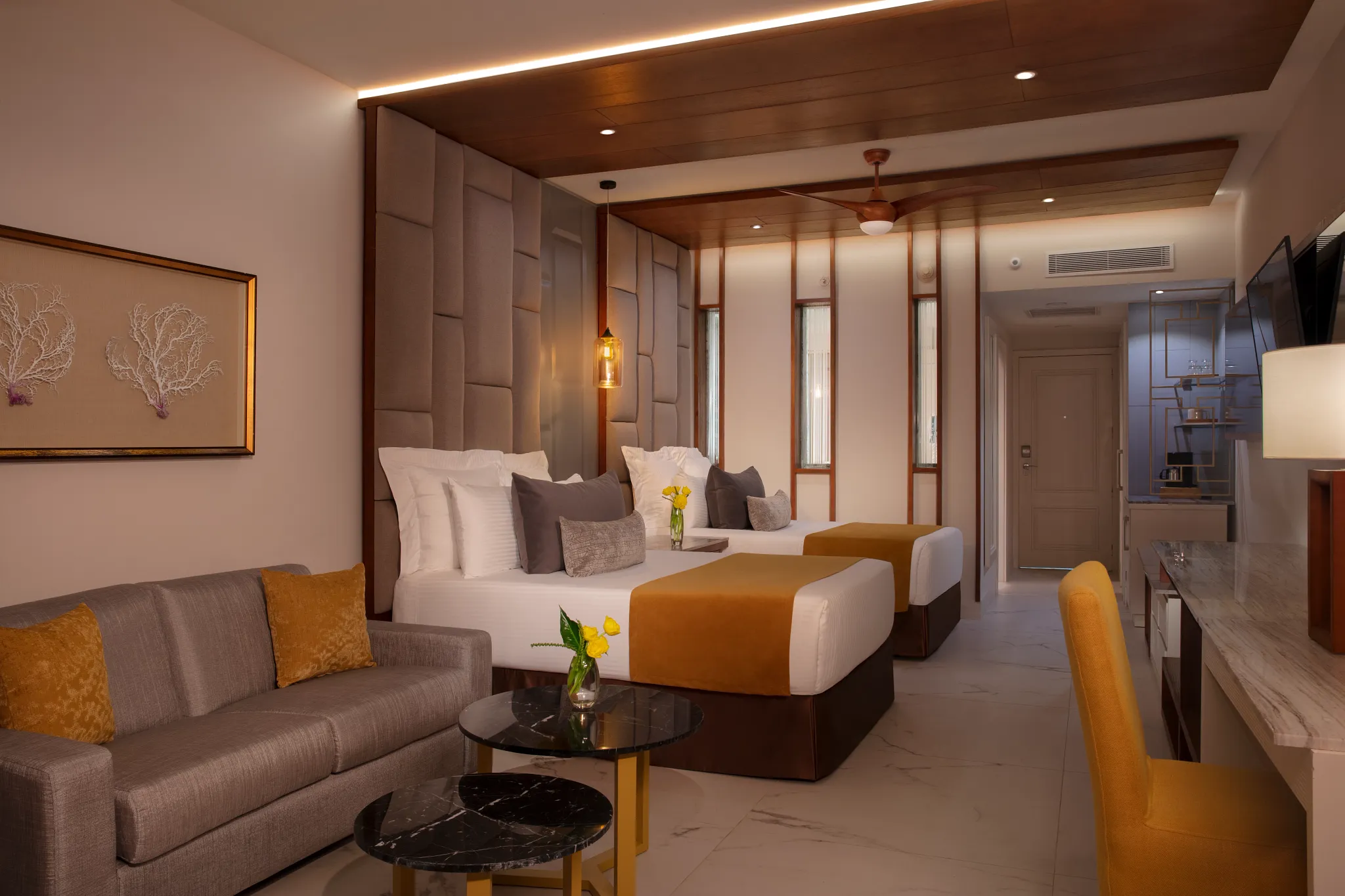 Preferred Club Junior Suite Tropical View double beds