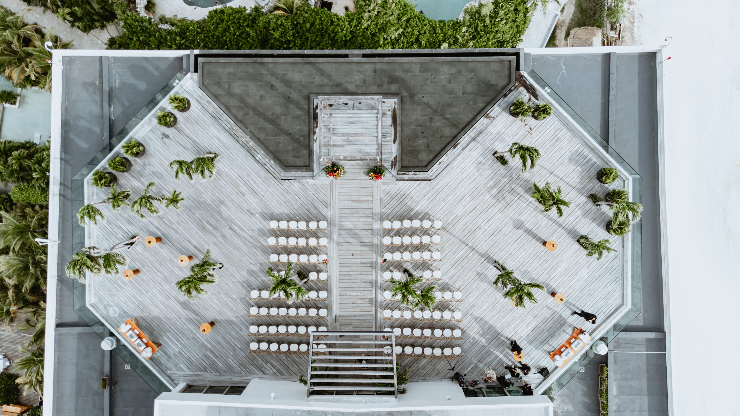 Sky Rooftop Gazebo — Secrets Moxché