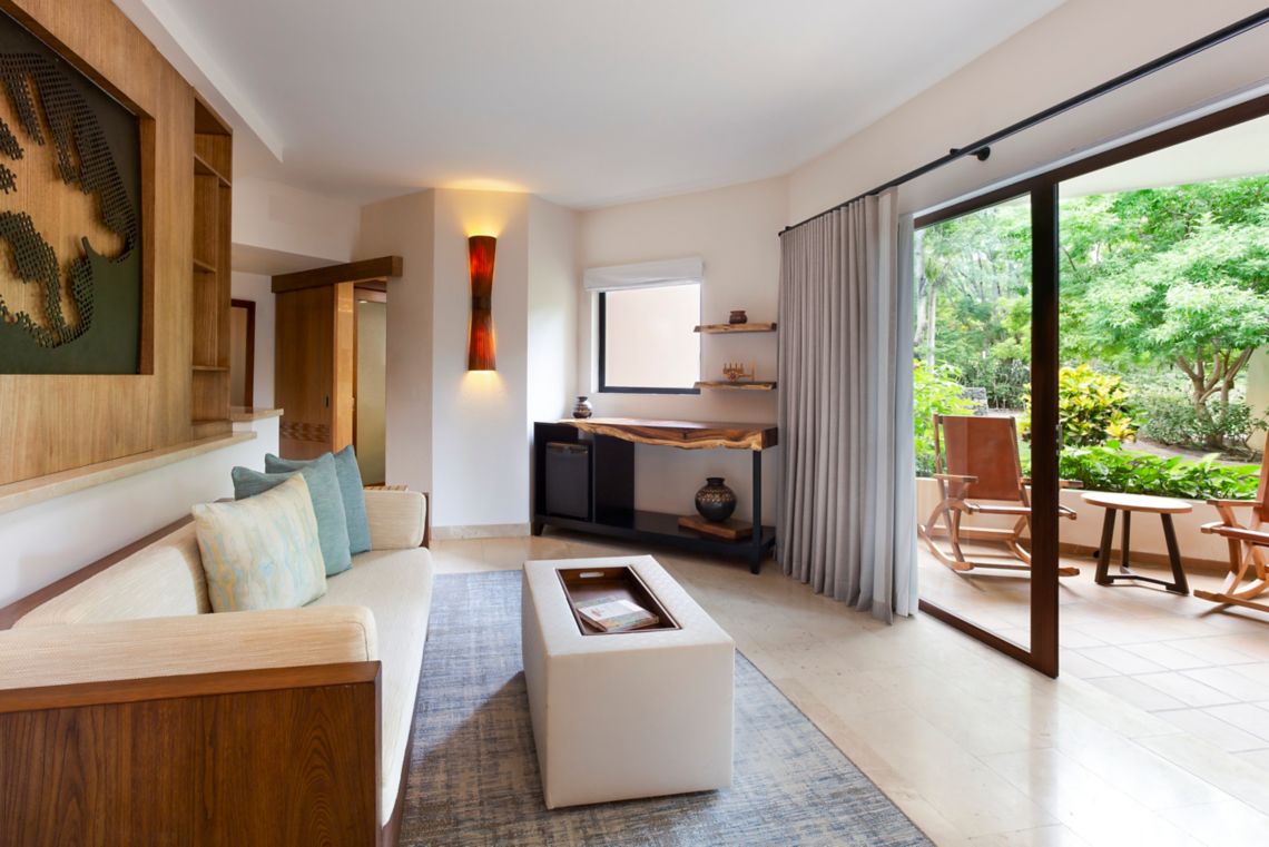 Premium Junior Suite living area — Westin Playa Conchal