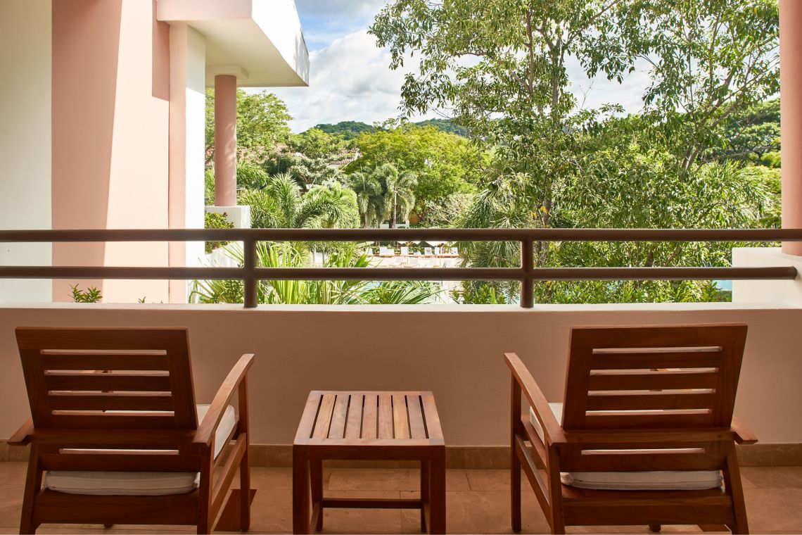 Westin Club Suite balcony — Westin Playa Conchal
