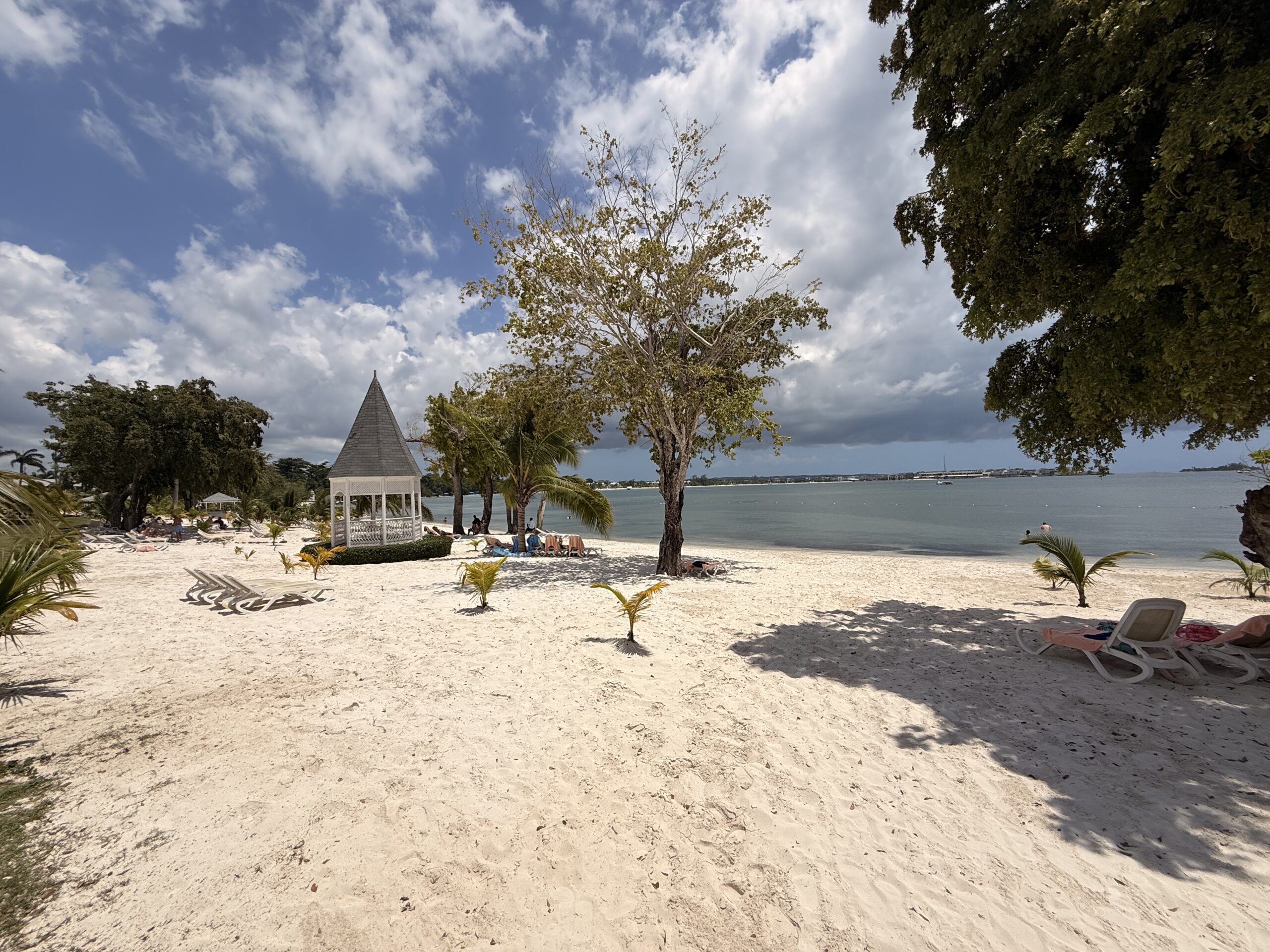 Hotel Riu Negril Beach Gazebo Decorated