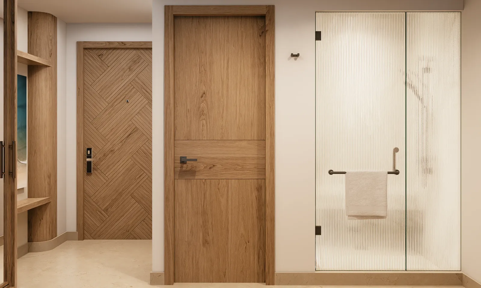 Superior Deluxe Lagoon View bathroom