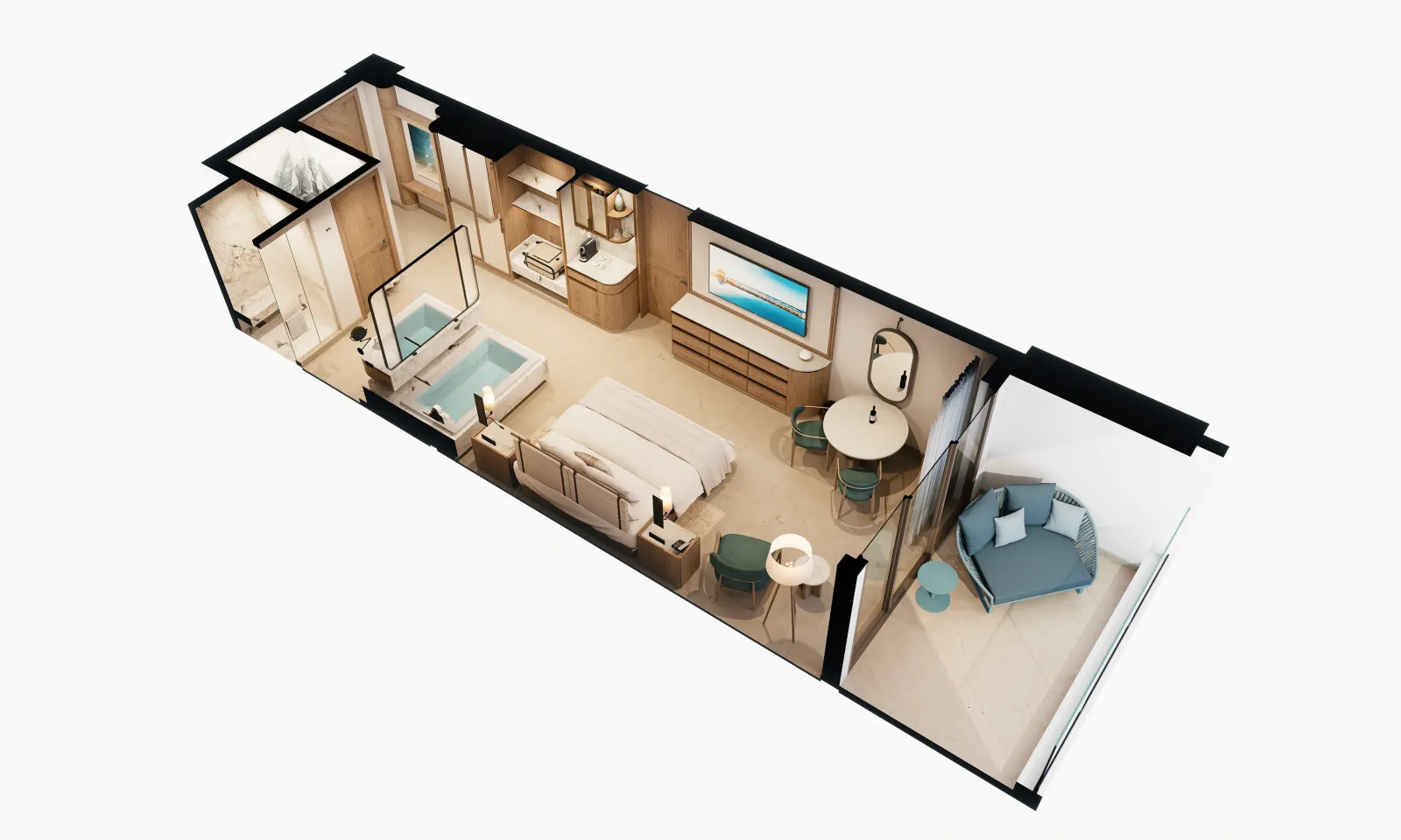 Superior Family Deluxe floor plan