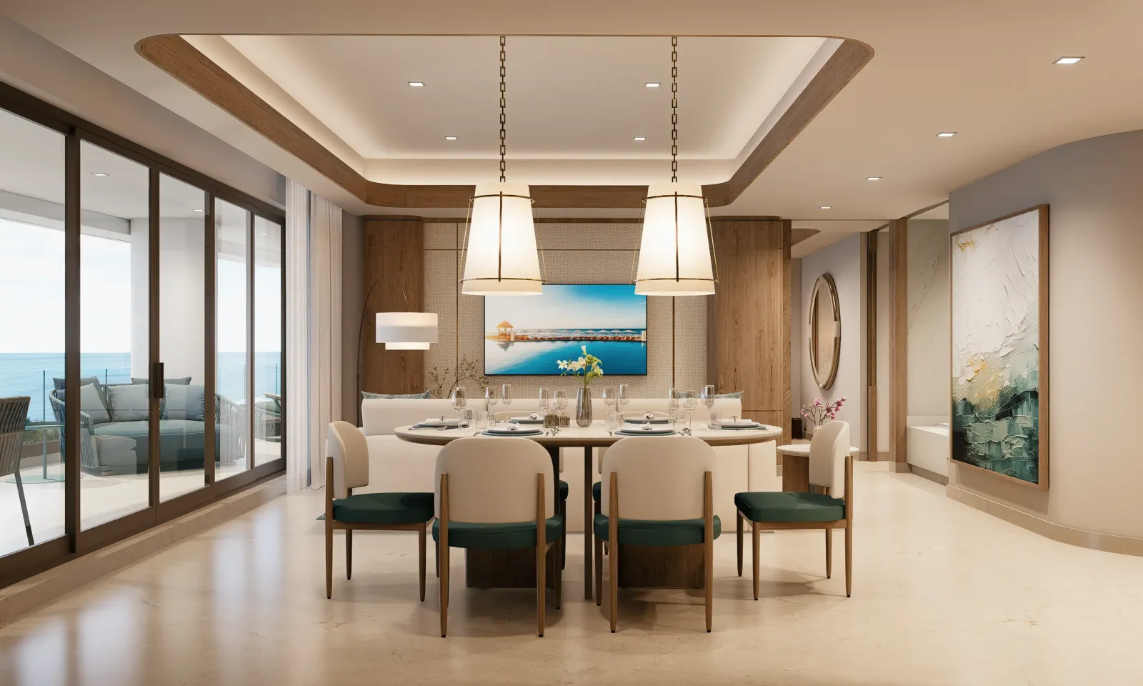 Superior Governor Suite dining area
