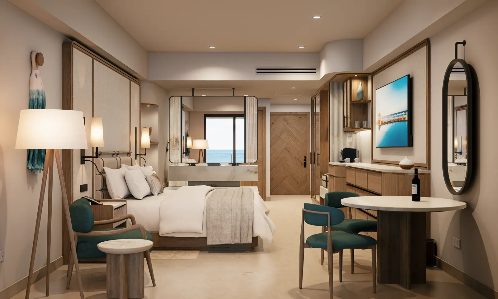 Superior Honeymoon Suite king bed