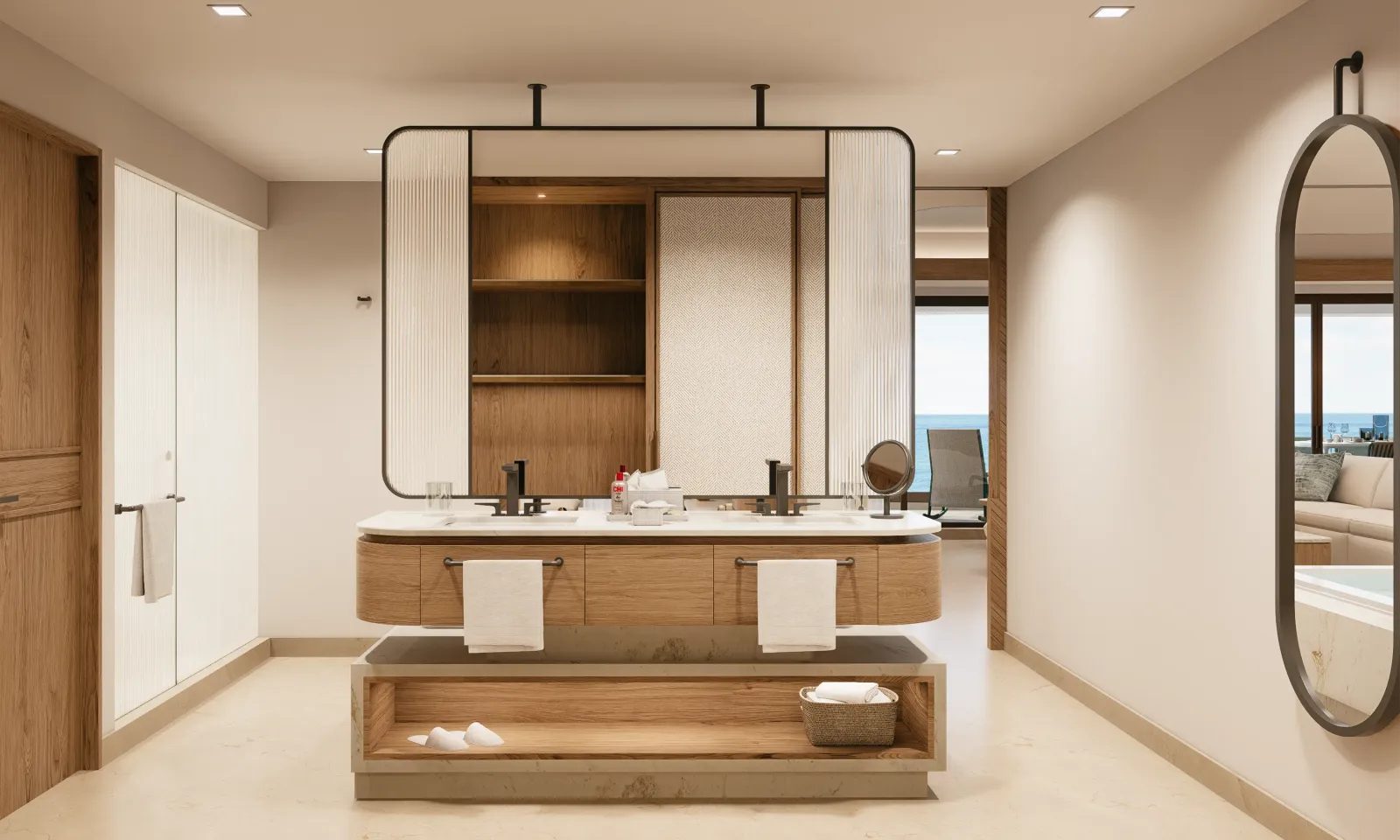Two Bedroom Presidential Suite second bathroom