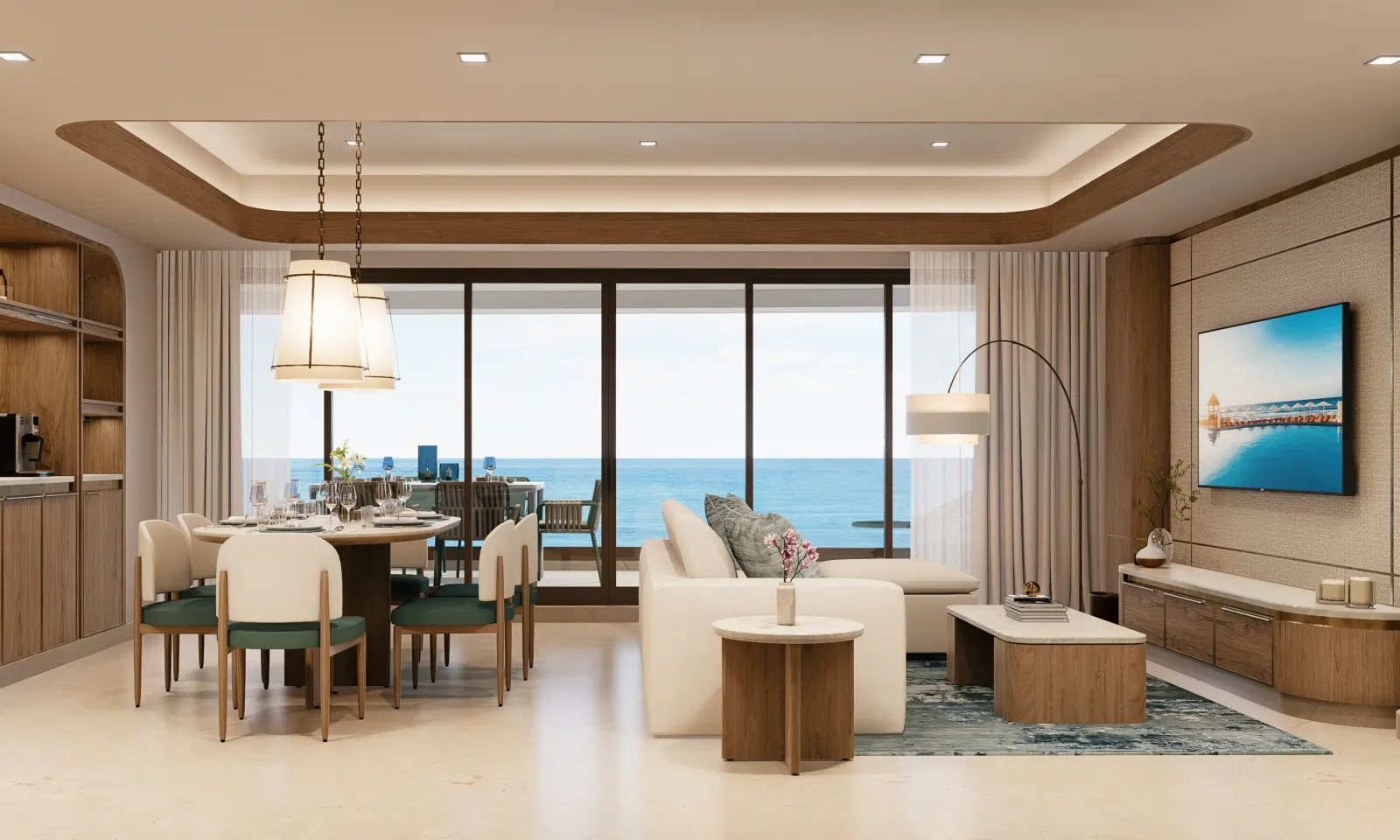Two Bedroom Presidential Suite living area
