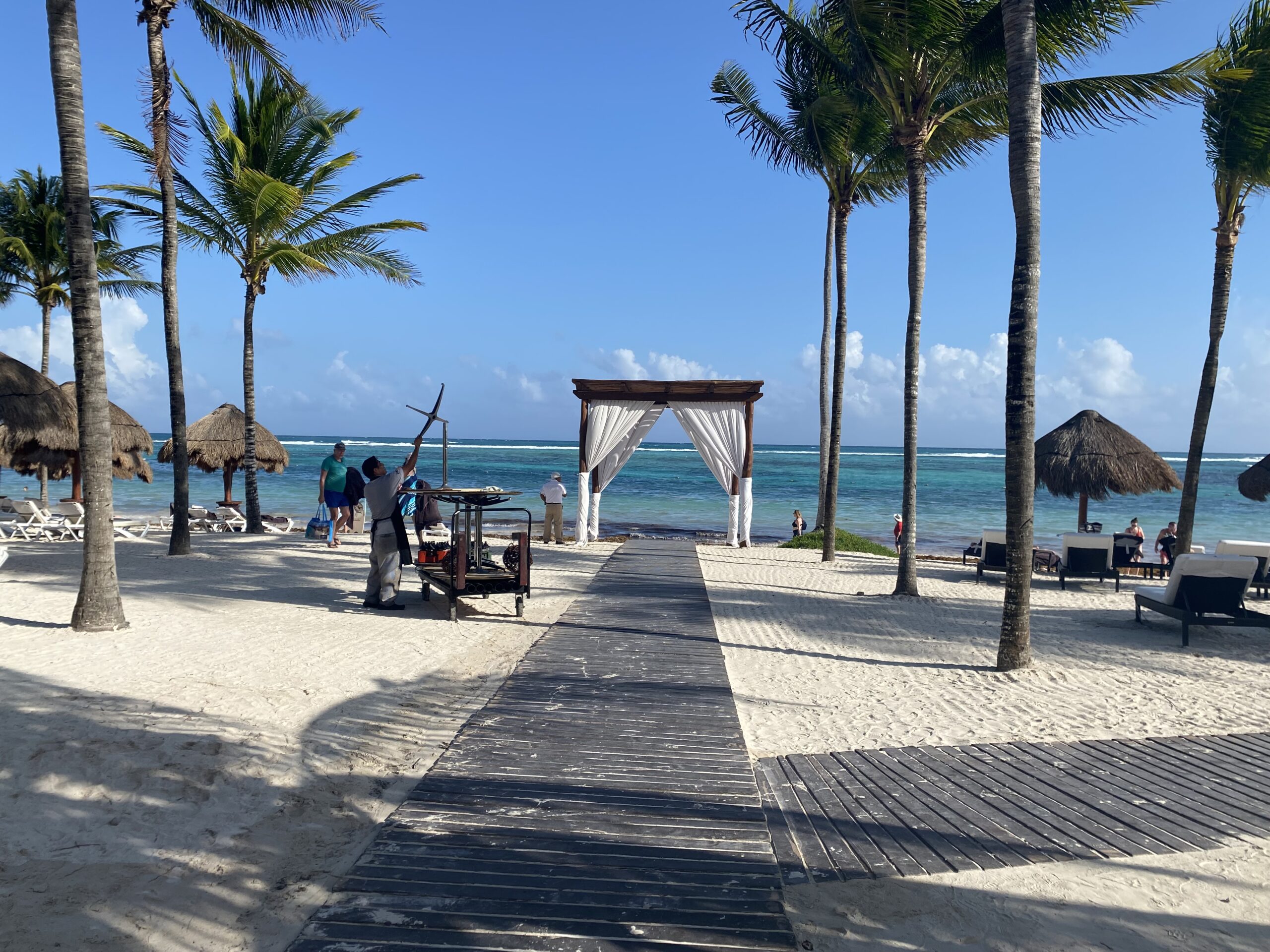 Beach Pergola — Secrets Akumal Riviera Maya