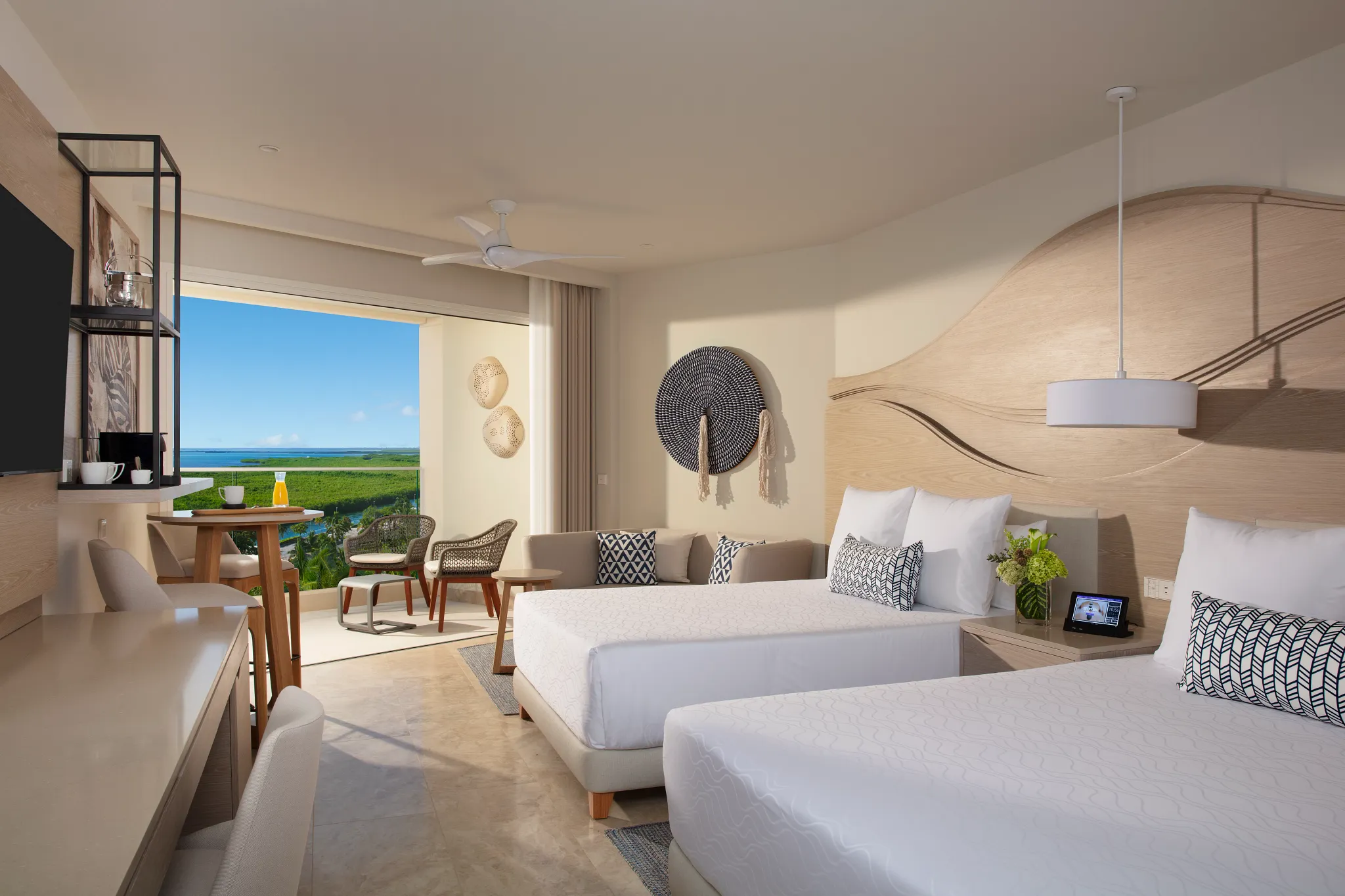 Allure Jr. Suite Lagoon View doubles — Breathless Cancun Soul