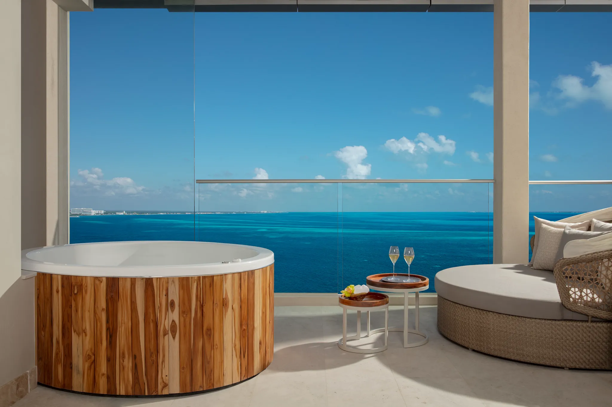 xhale club Presidential Suite balcony — Breathless Cancun Soul