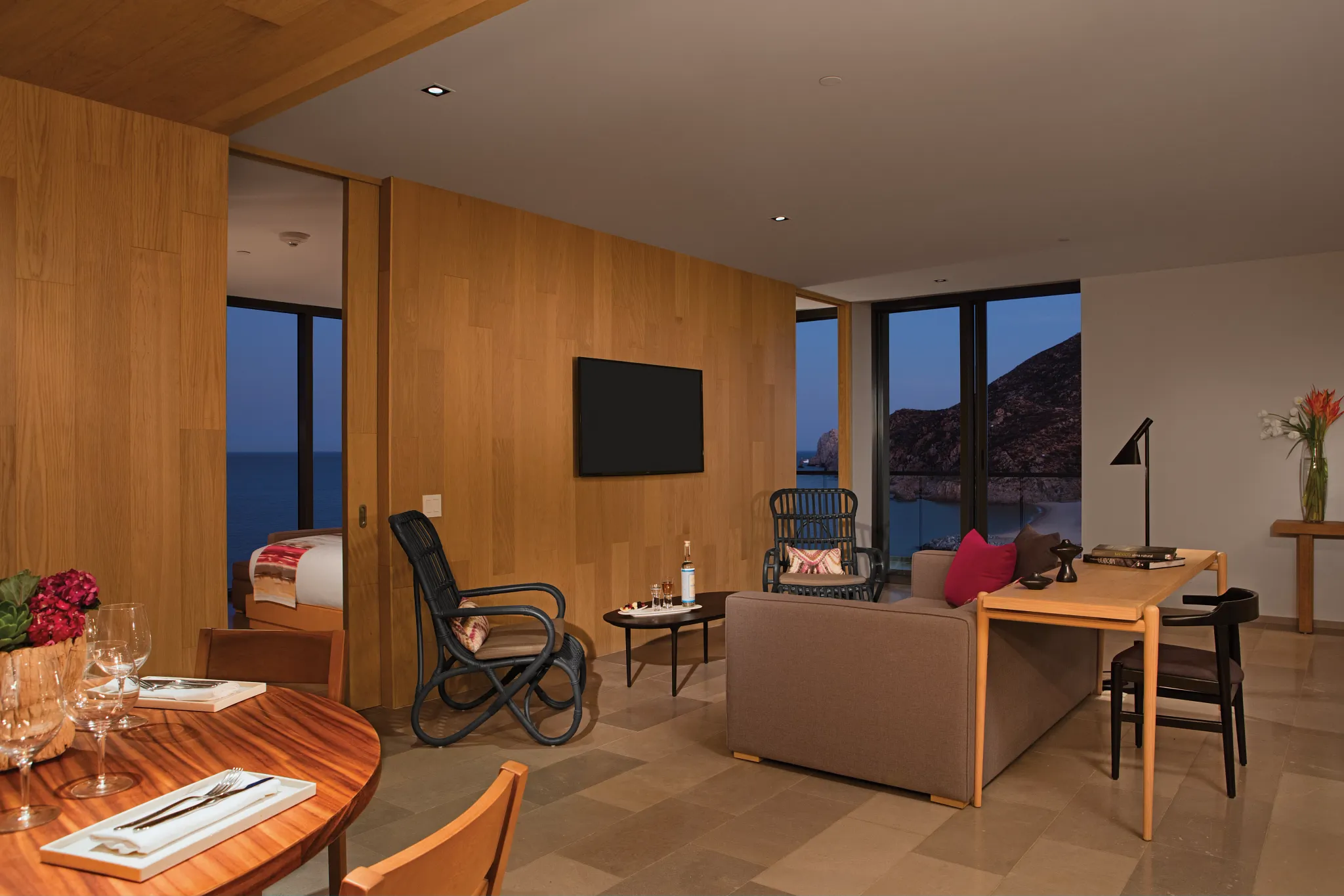 xhale Club Master One Bedroom Suite living room