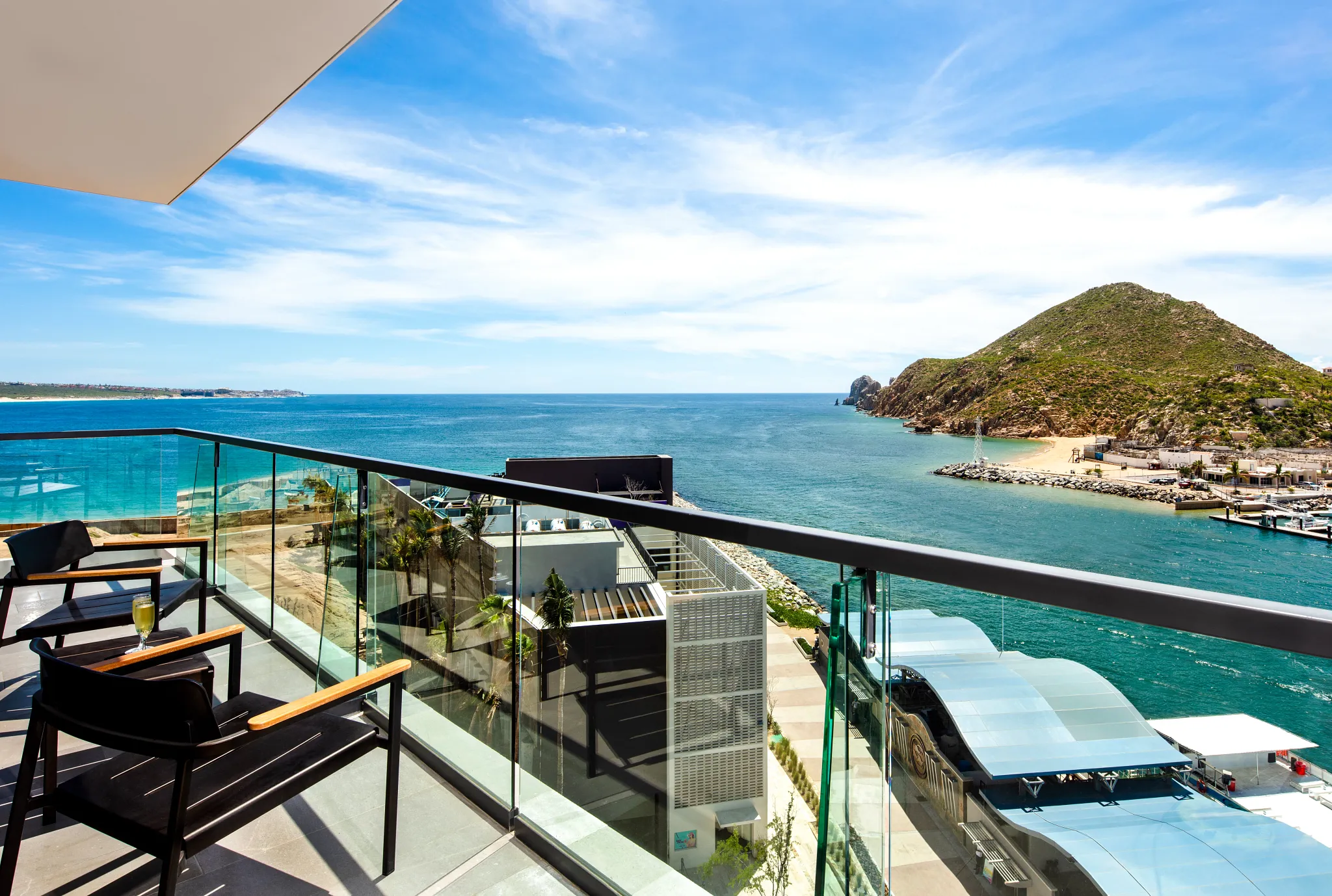 xhale Club Master One Bedroom Suite terrace