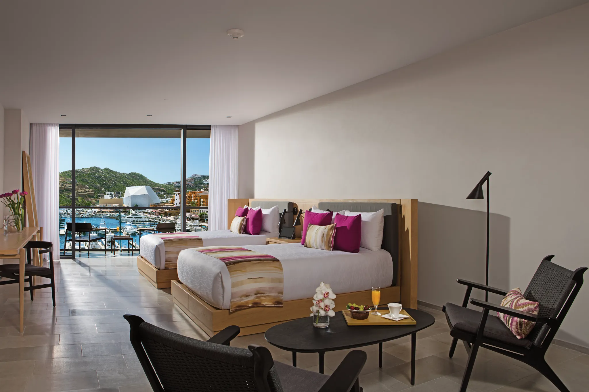 xhale Club Suite Marina View double beds