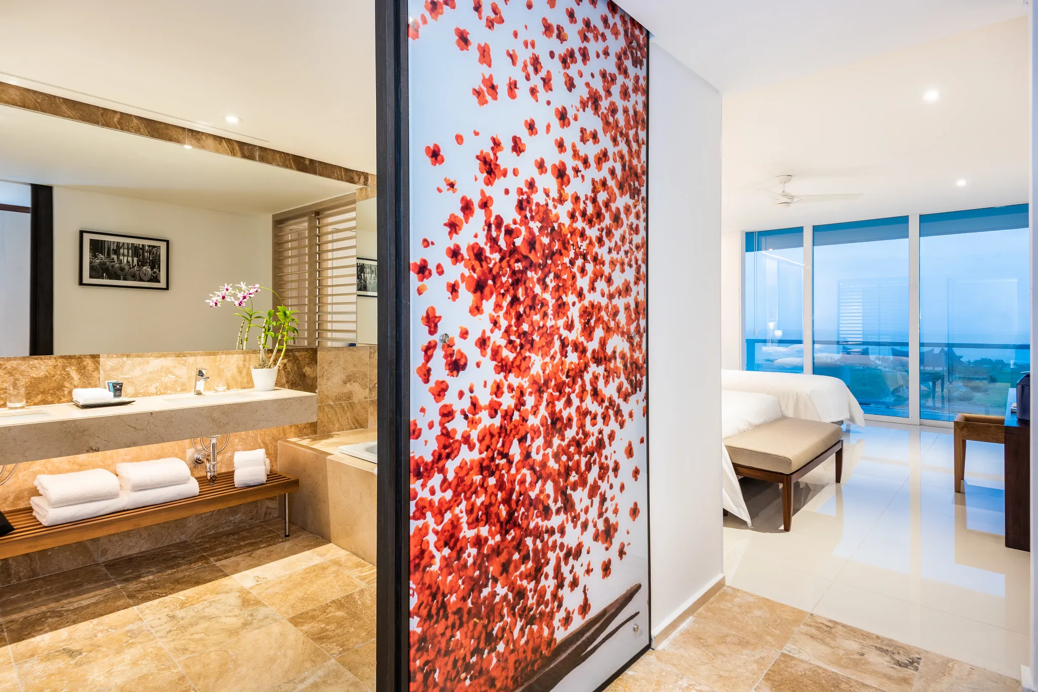Junior Suite Partial Ocean View Bathroom — Dreams Karibana Cartagena