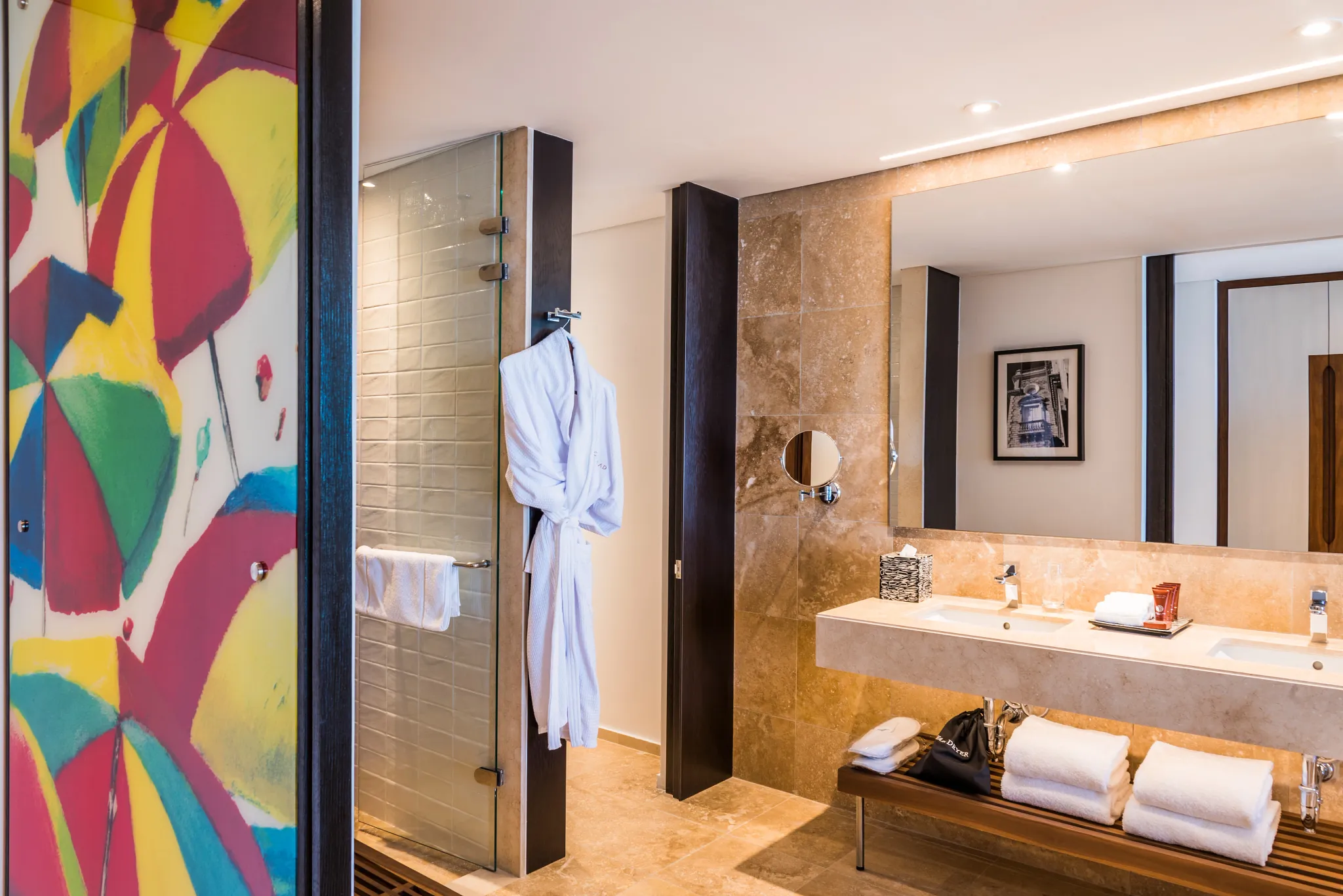 Preferred Club Master Suite Tropical View Bathroom — Dreams Karibana Cartagena