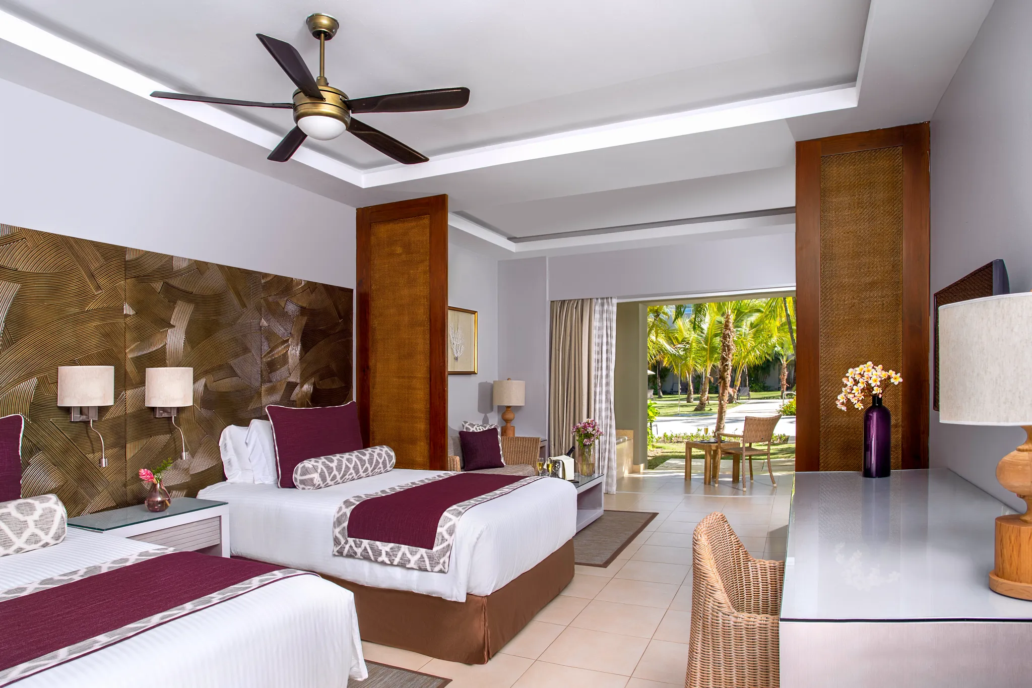 Deluxe Pool Terrace Double Beds