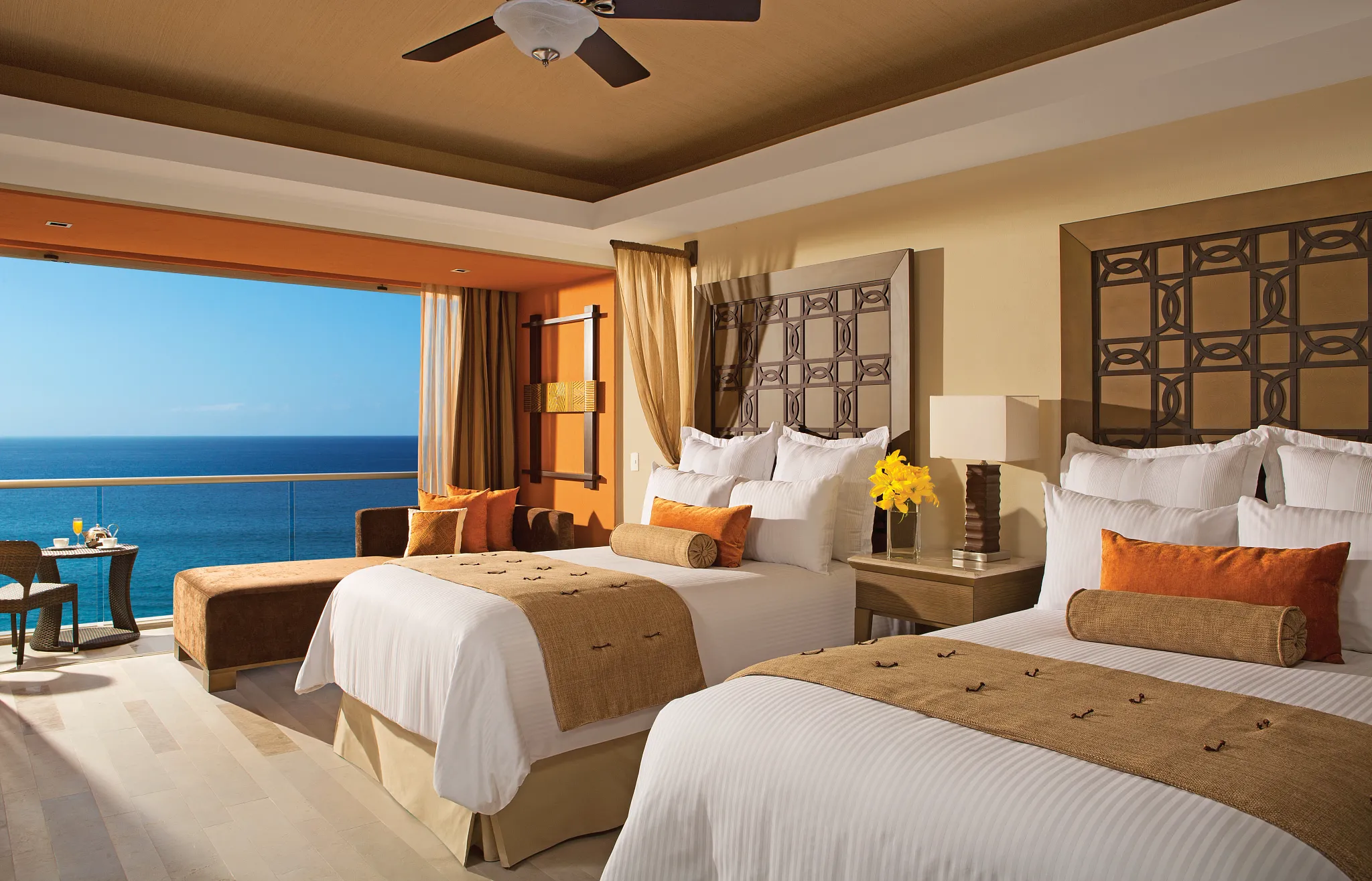 Junior Suite Ocean View double beds — Dreams Vallarta Bay