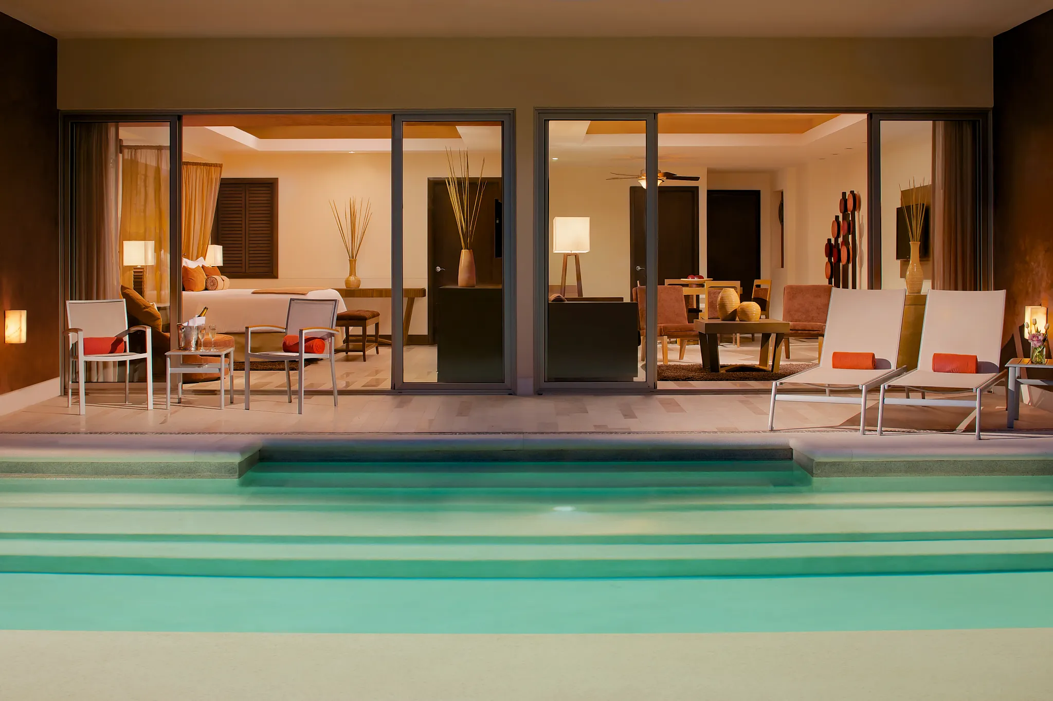 Preferred Club Master Suite Swim Out Garden View pool — Dreams Vallarta Bay