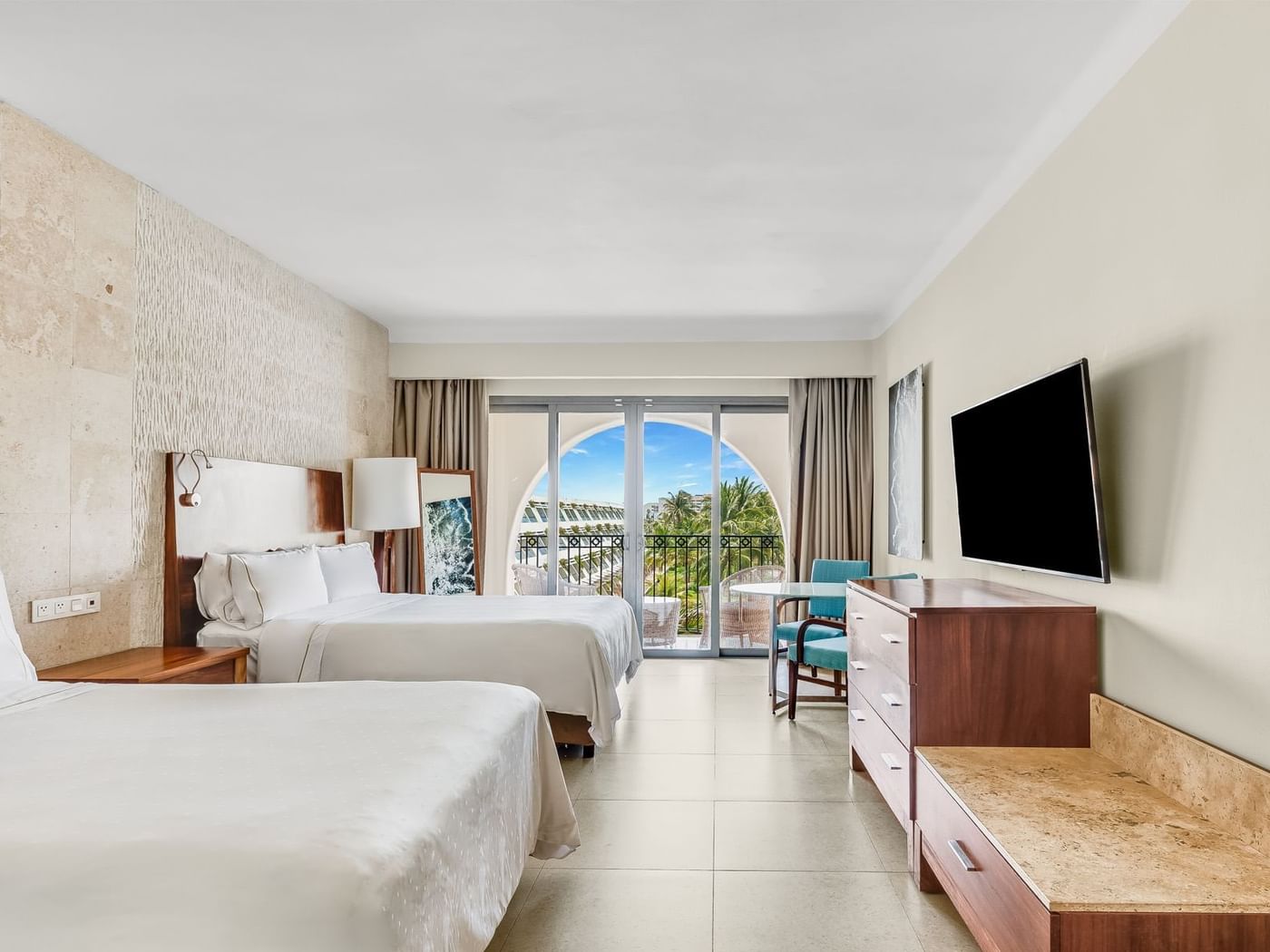 Premium Garden View double beds